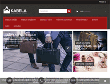 Tablet Screenshot of kabela.net
